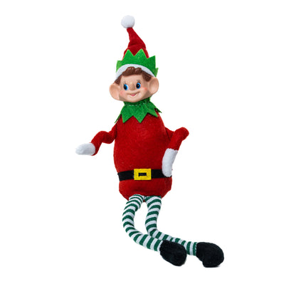 Elf manó textil figura hajlítható végtagokkal 35 cm