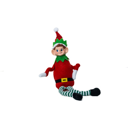 Elf manó textil figura hajlítható végtagokkal 35 cm