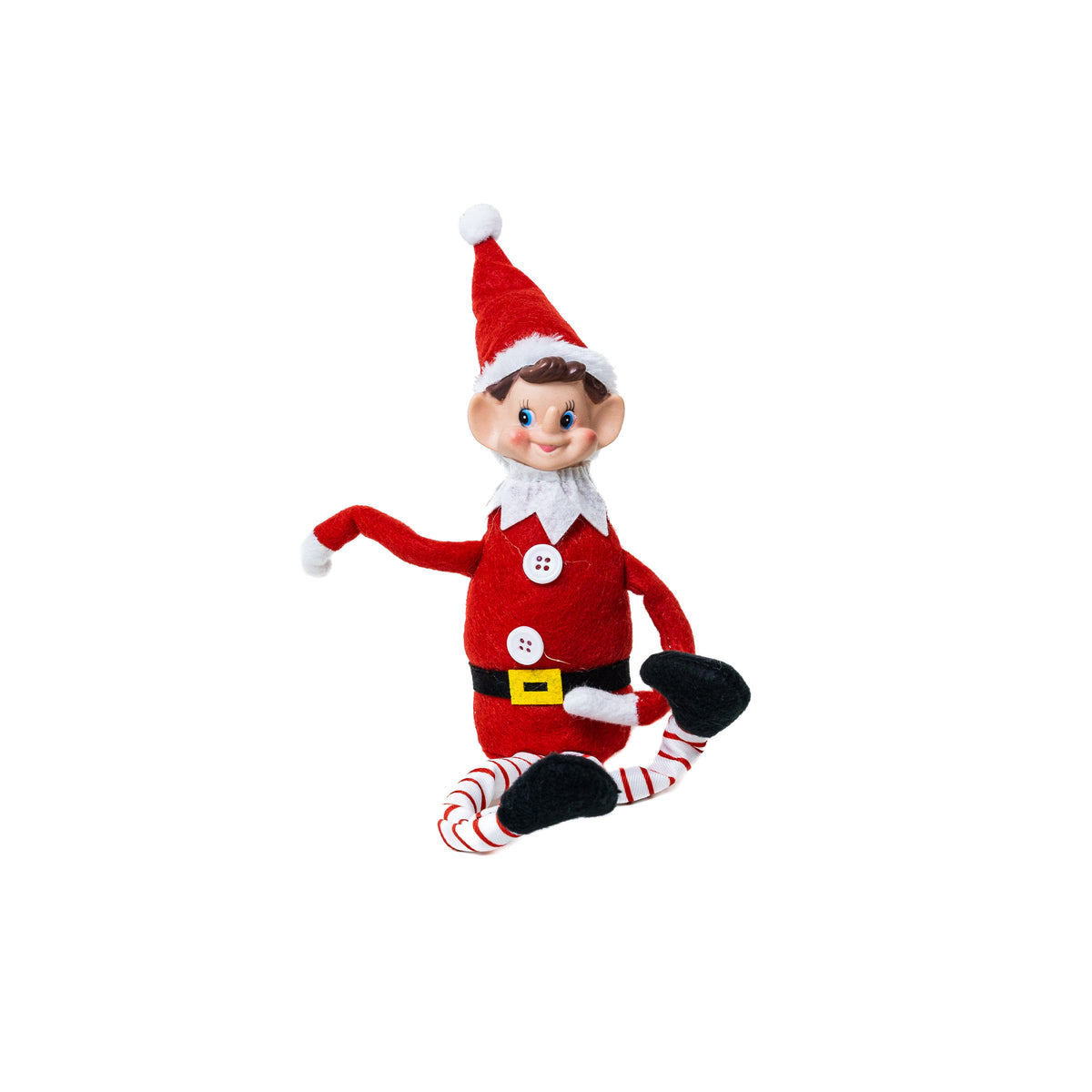 Elf manó textil figura hajlítható végtagokkal 35 cm