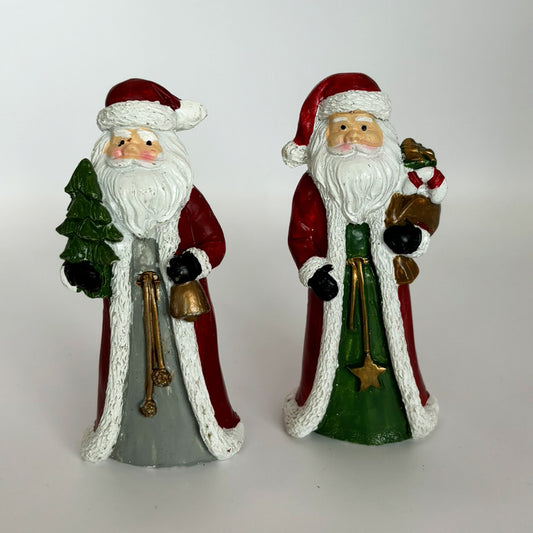 Poly Mikulás figura piros kabátban, 10 cm, 2. kép
